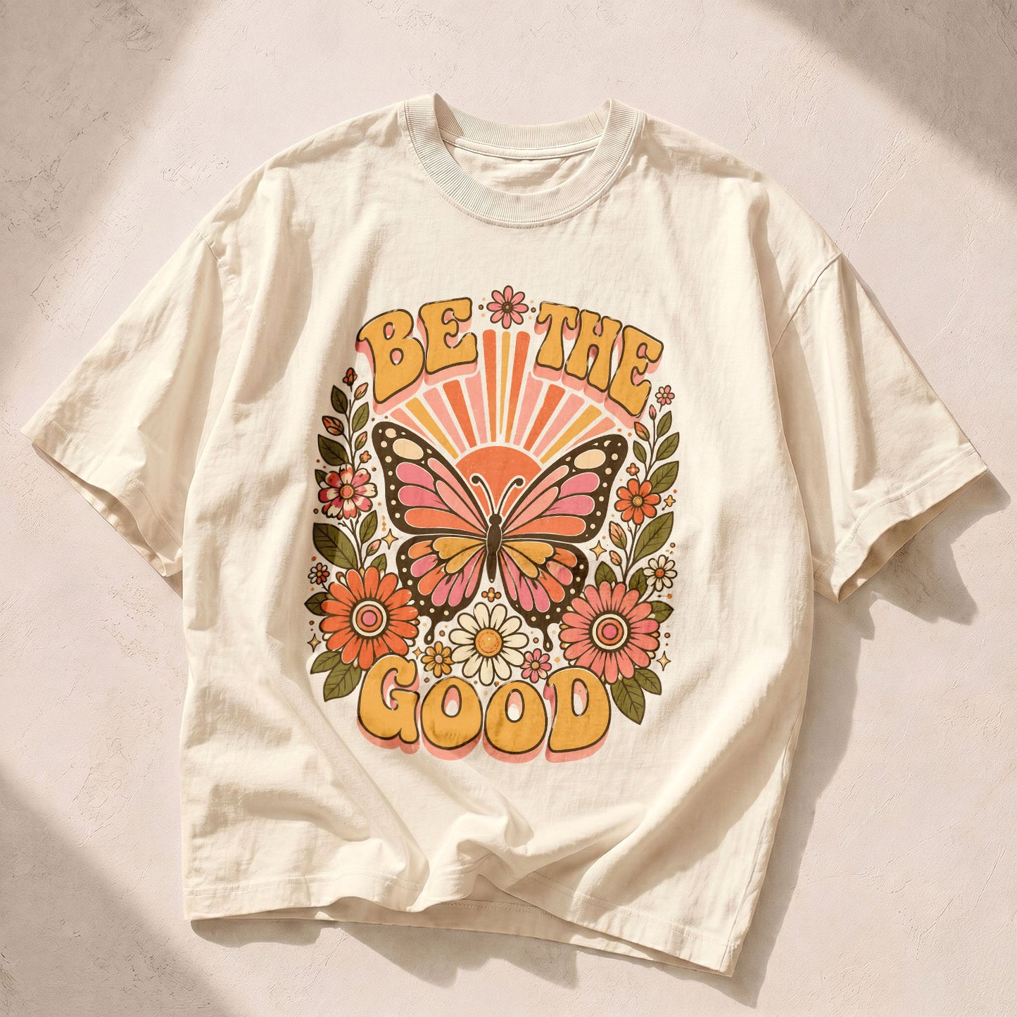 Be The Good Empowerment Women's Groovy Tee