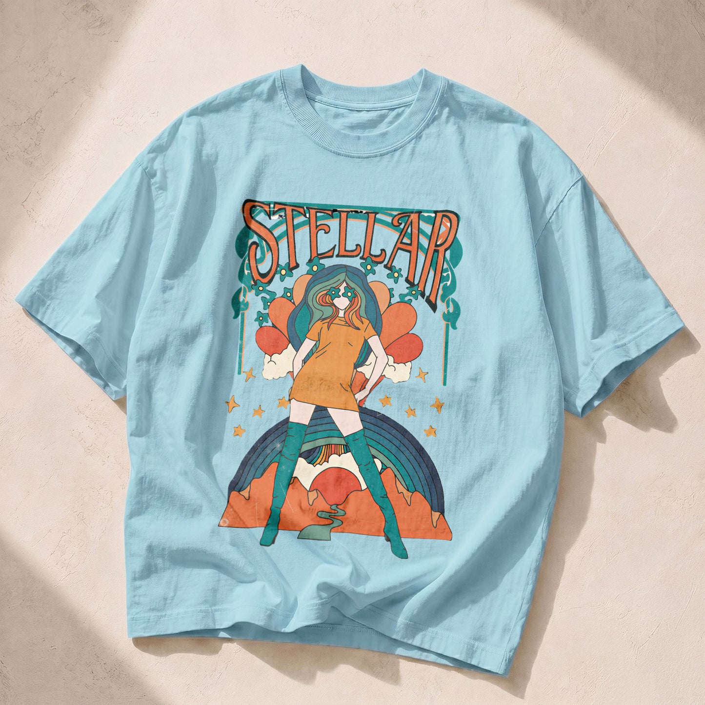 Stellar Goddess Spirit Women's Groovy Tee