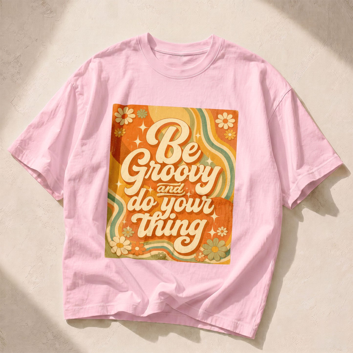 Be Groovy Do Your Thing Groovy Fun Women's Groovy Tee