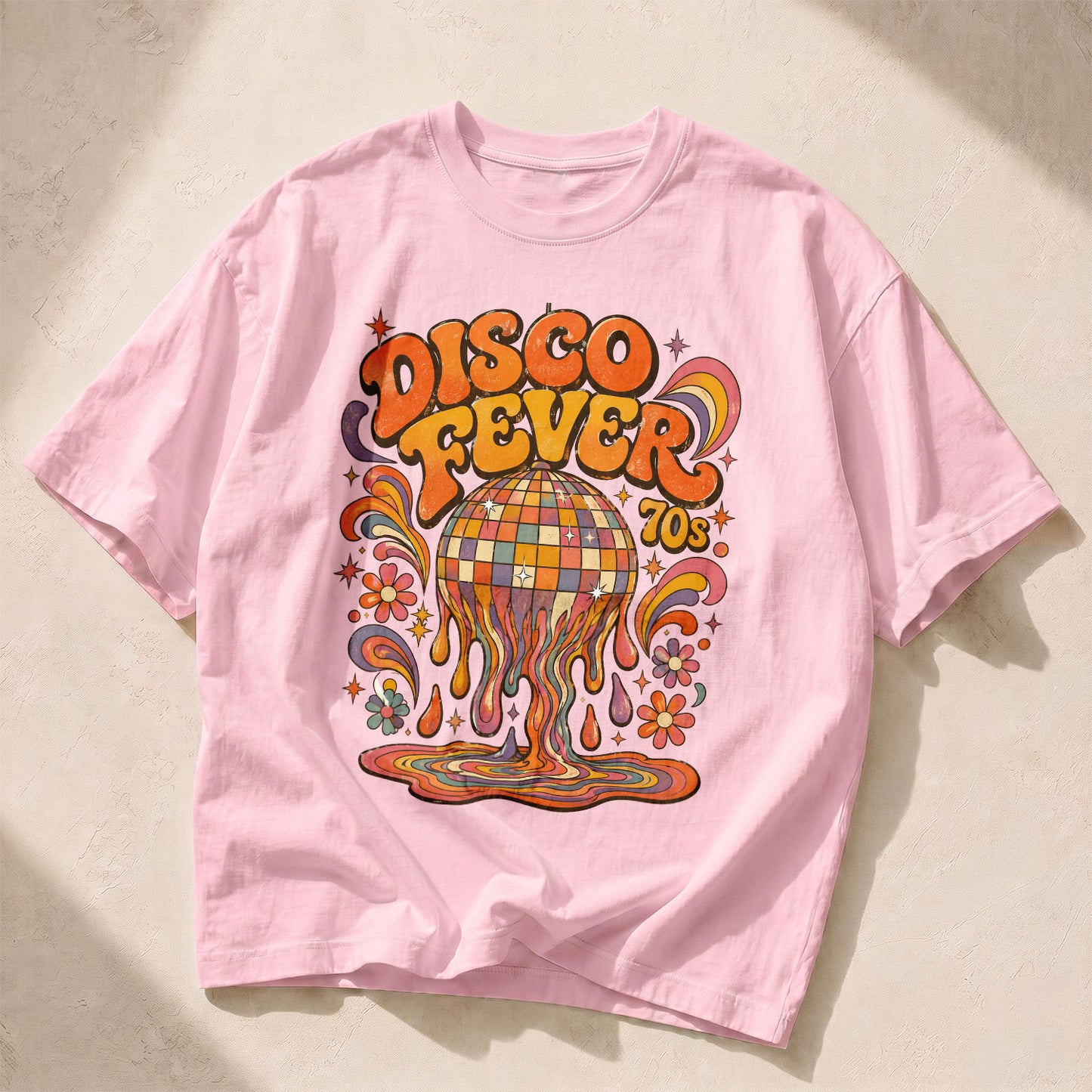 Disco Fever 70s Disco Dance Women's Groovy Tee