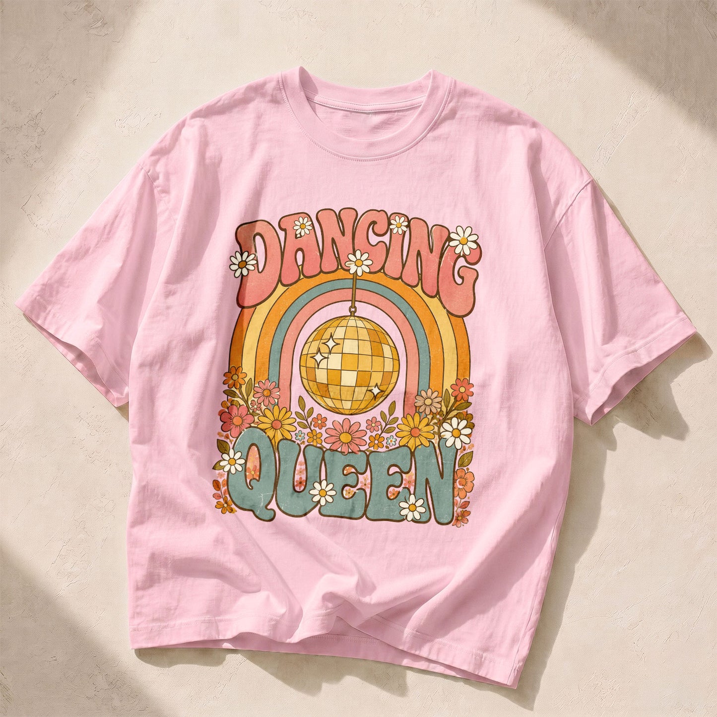 Dancing Queen Disco Dance Women's Groovy Tee
