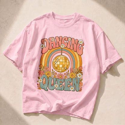 Dancing Queen Disco Dance Women's Groovy Tee