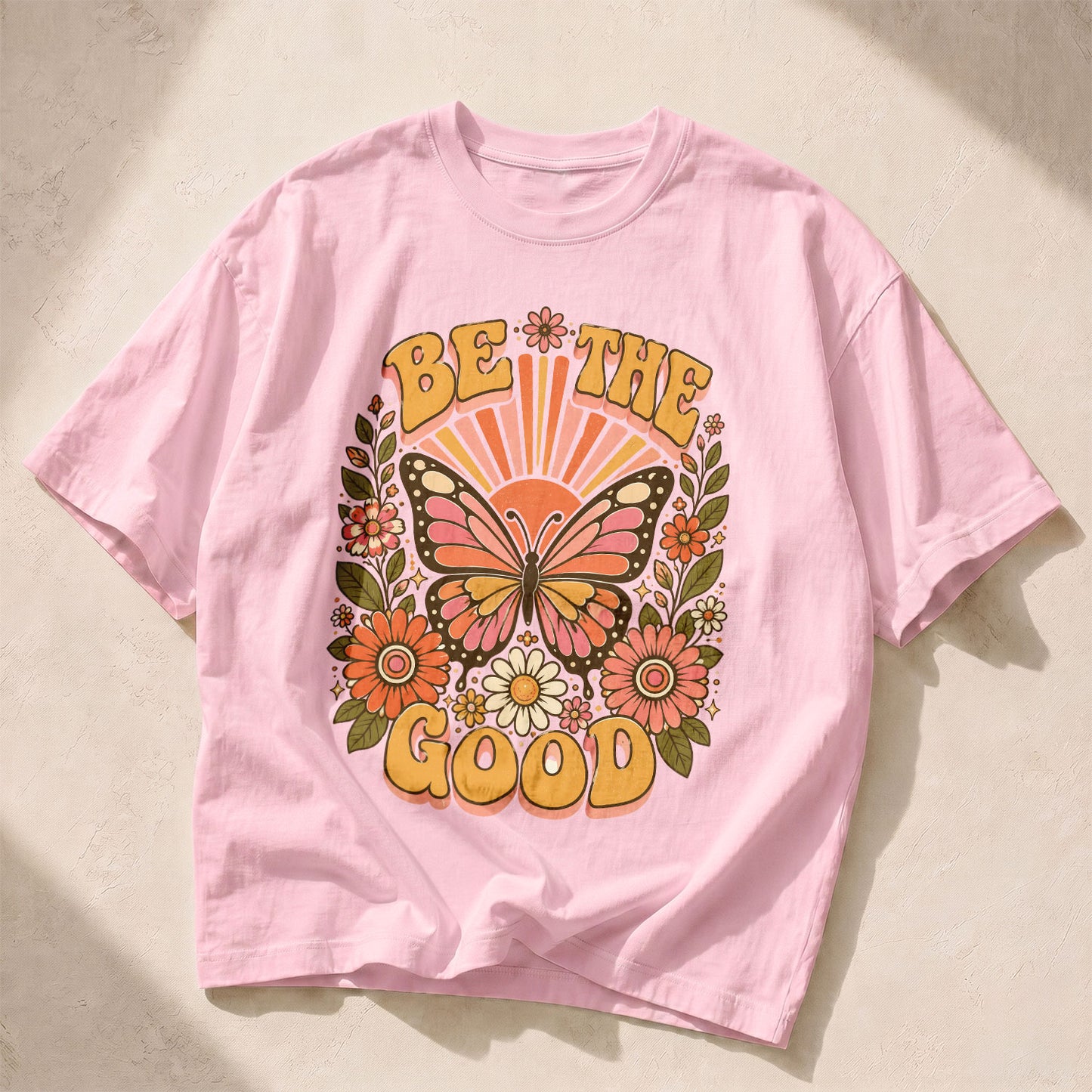Be The Good Empowerment Women's Groovy Tee