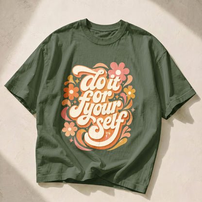 Do It For Yourself Self-Love Women's Groovy Tee