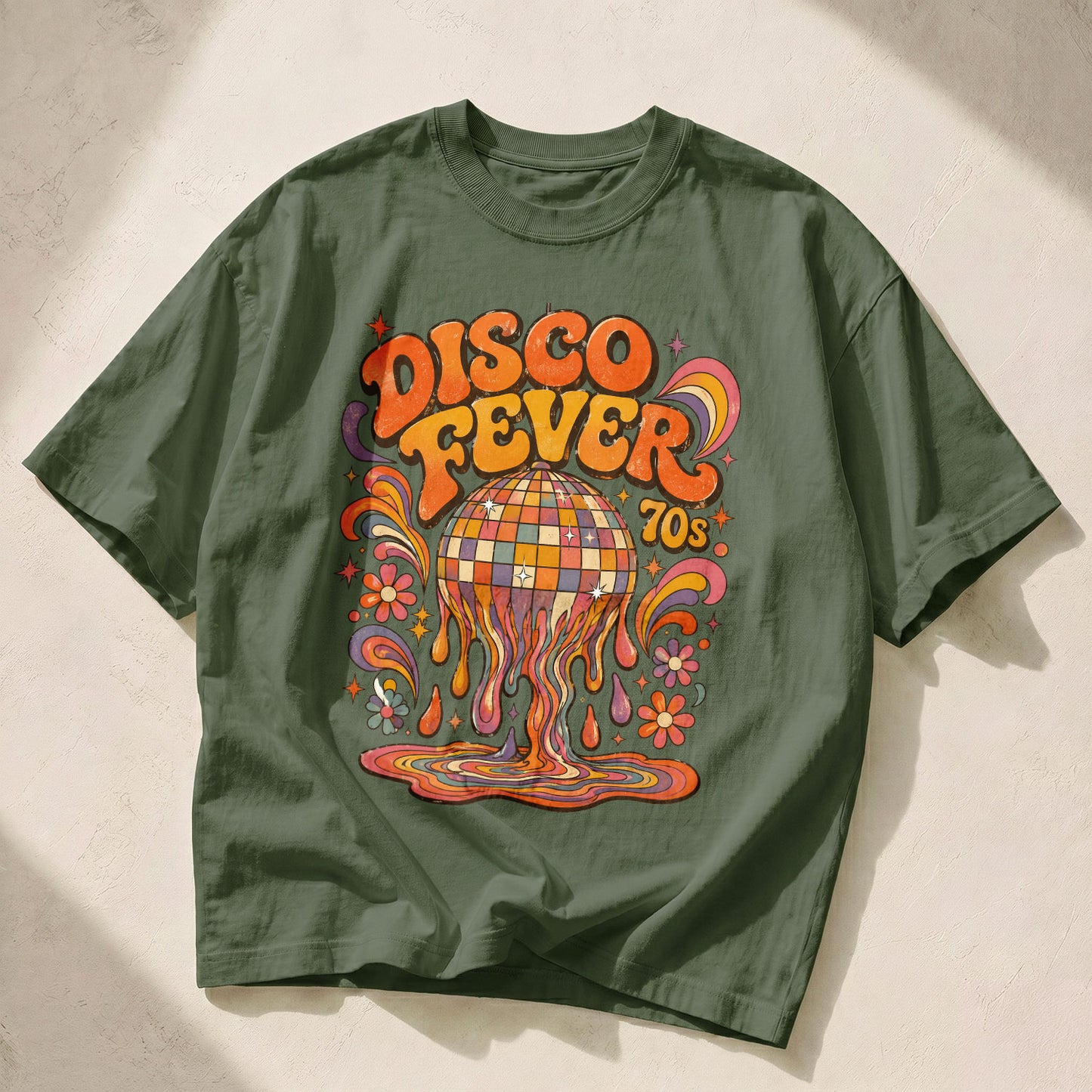 Disco Fever 70s Disco Dance Women's Groovy Tee