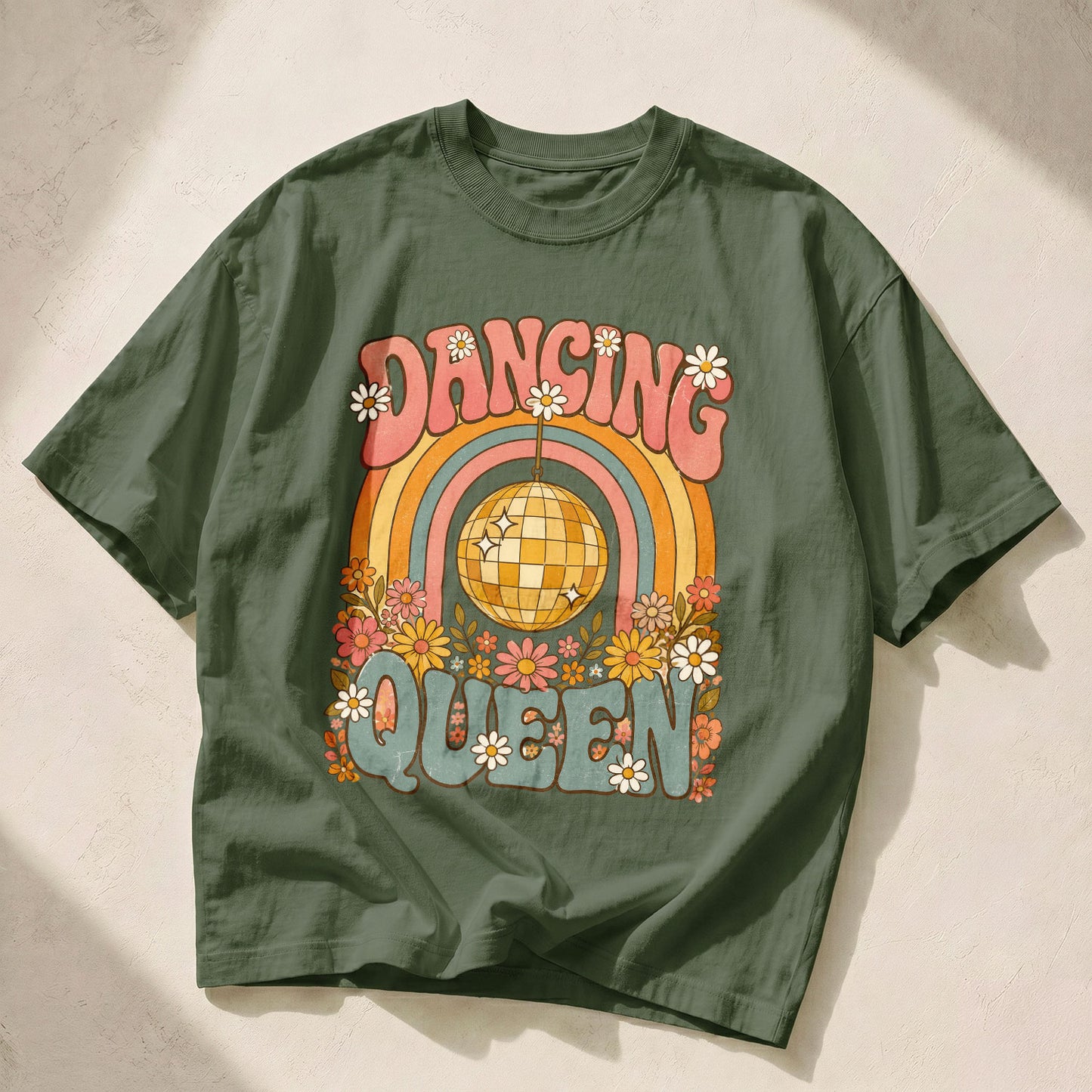 Dancing Queen Disco Dance Women's Groovy Tee