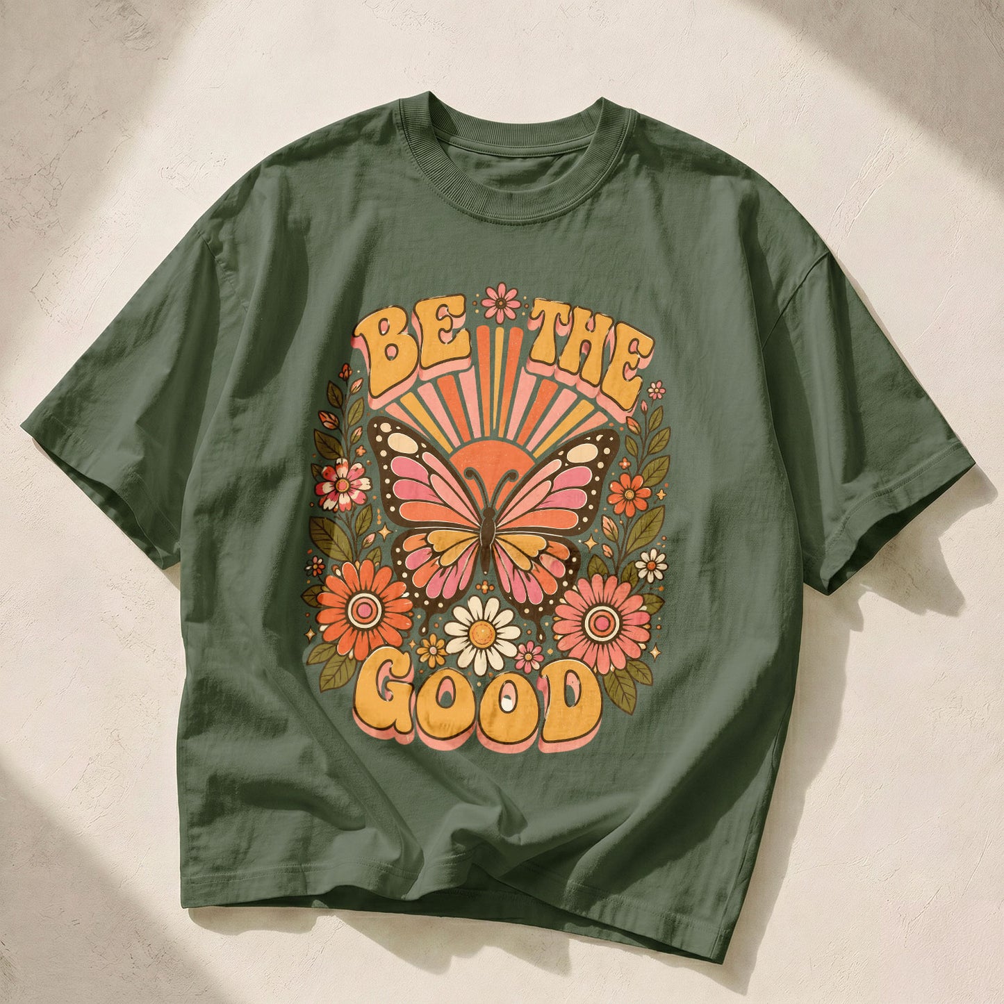 Be The Good Empowerment Women's Groovy Tee