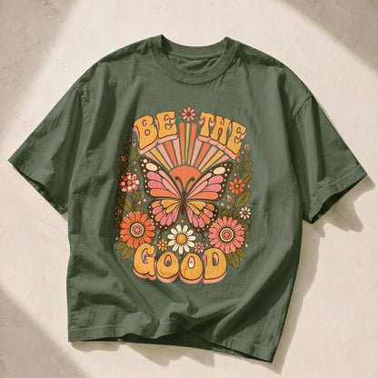 Be The Good Empowerment Women's Groovy Tee