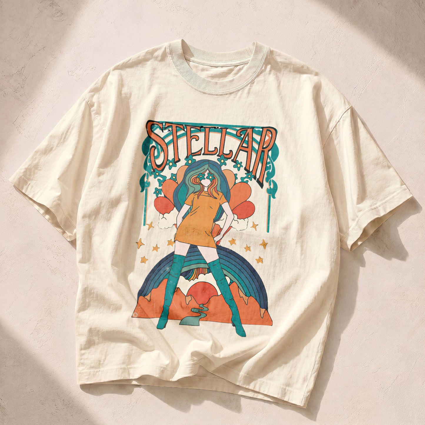Stellar Goddess Spirit Women's Groovy Tee