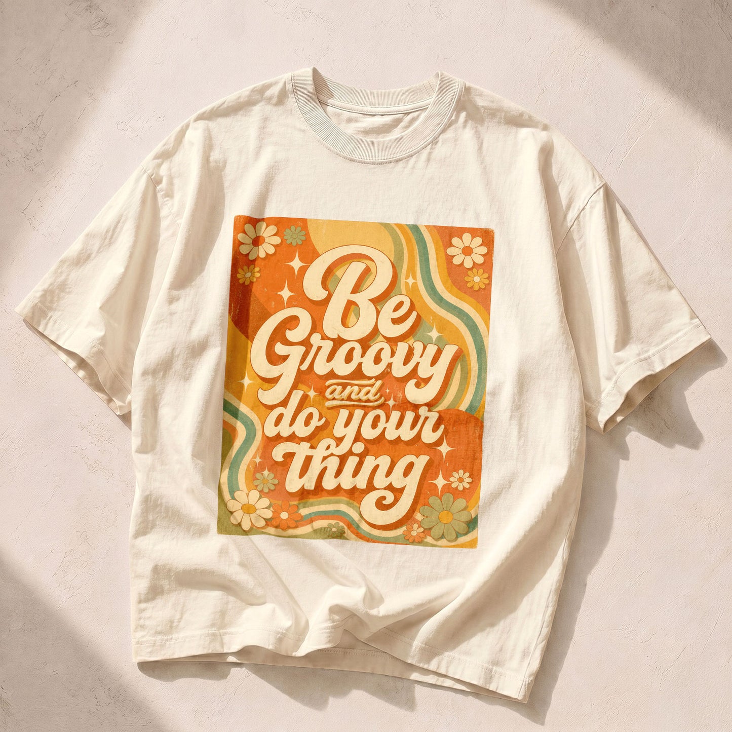 Be Groovy Do Your Thing Groovy Fun Women's Groovy Tee