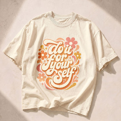 Do It For Yourself Self-Love Women's Groovy Tee