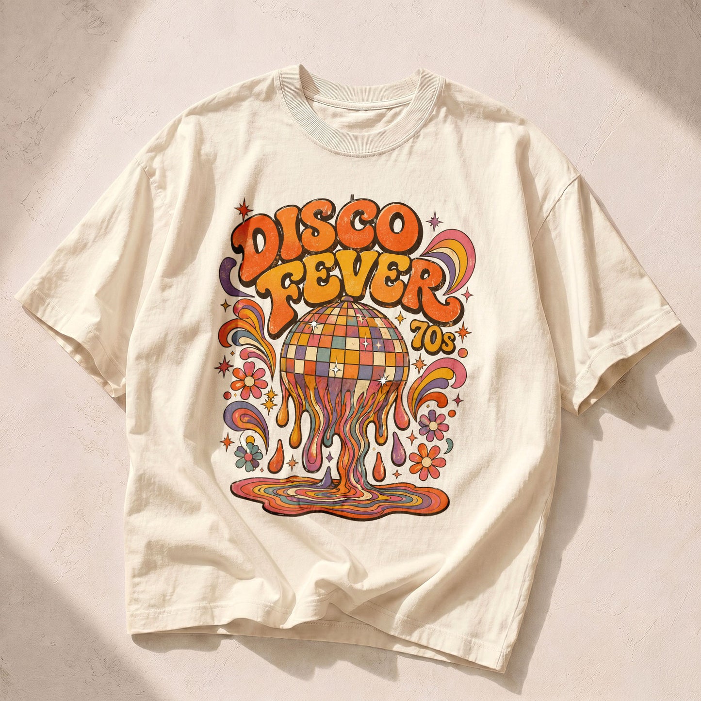 Disco Fever 70s Disco Dance Women's Groovy Tee
