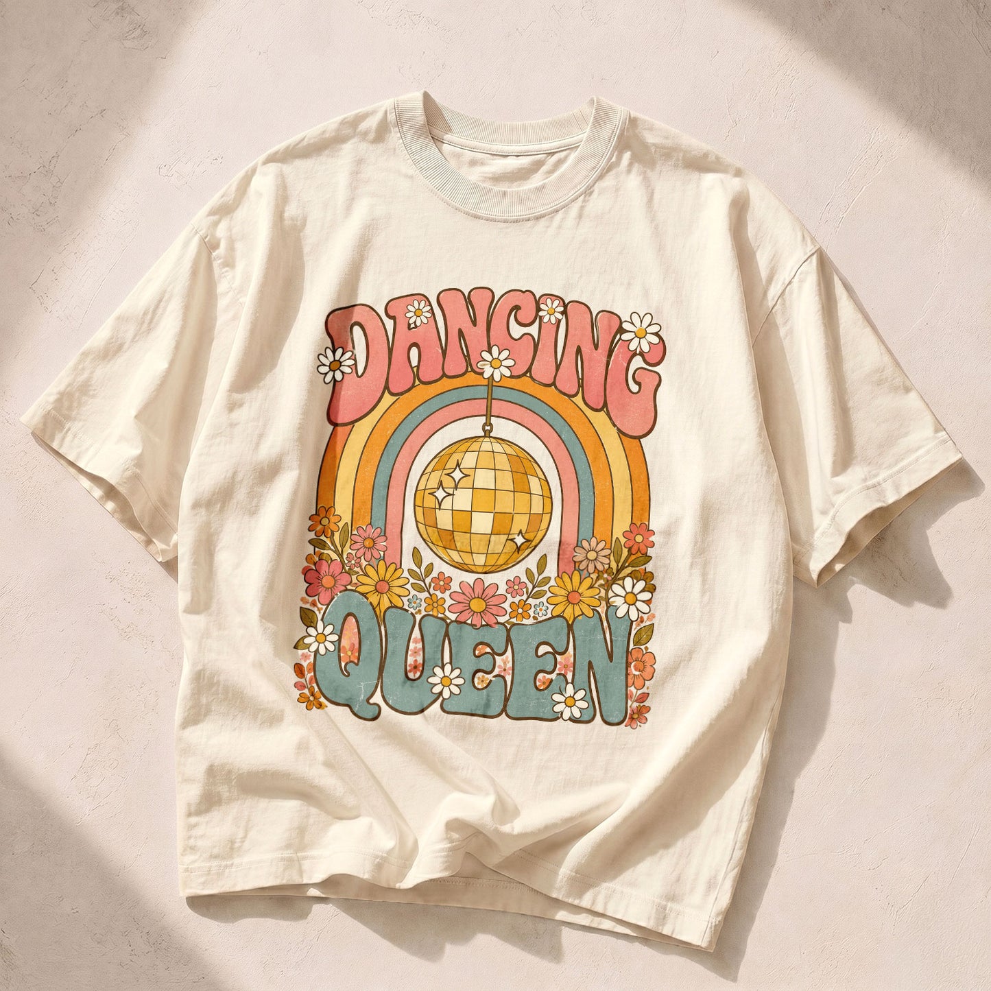 Dancing Queen Disco Dance Women's Groovy Tee