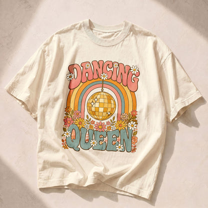 Dancing Queen Disco Dance Women's Groovy Tee