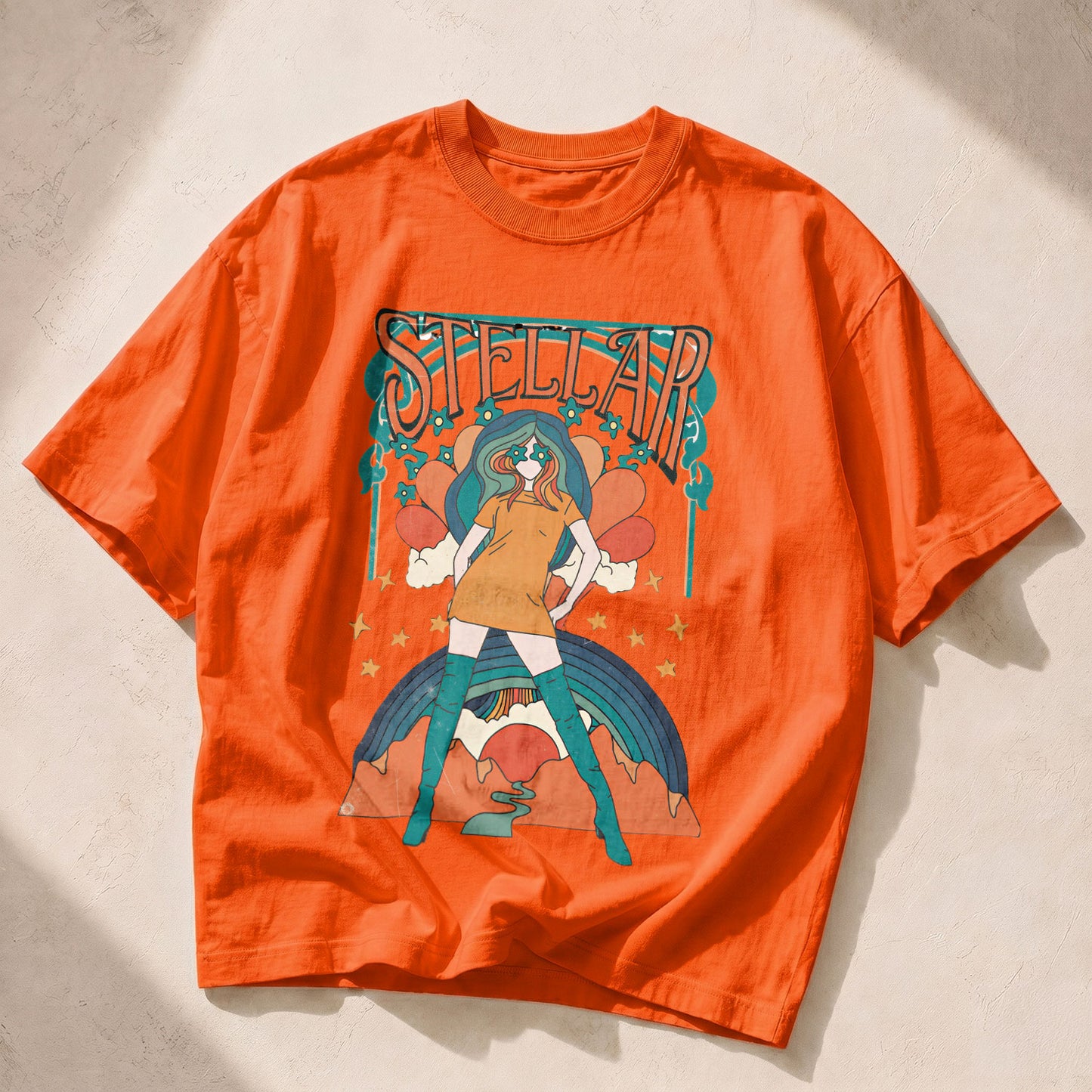 Stellar Goddess Spirit Women's Groovy Tee