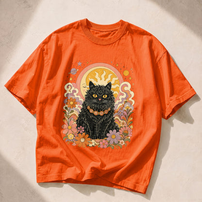 Moon Goddess Sun Moon Women's Groovy Tee