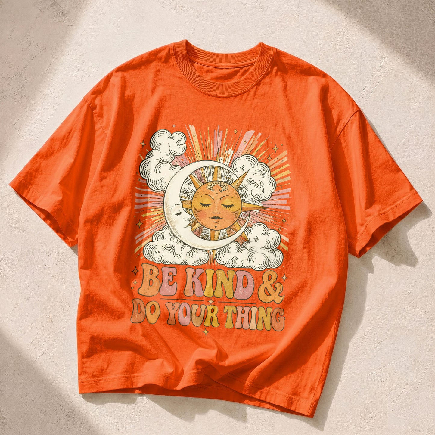 Be Kind Do Your Thing Kindness Peace Women's Groovy Tee