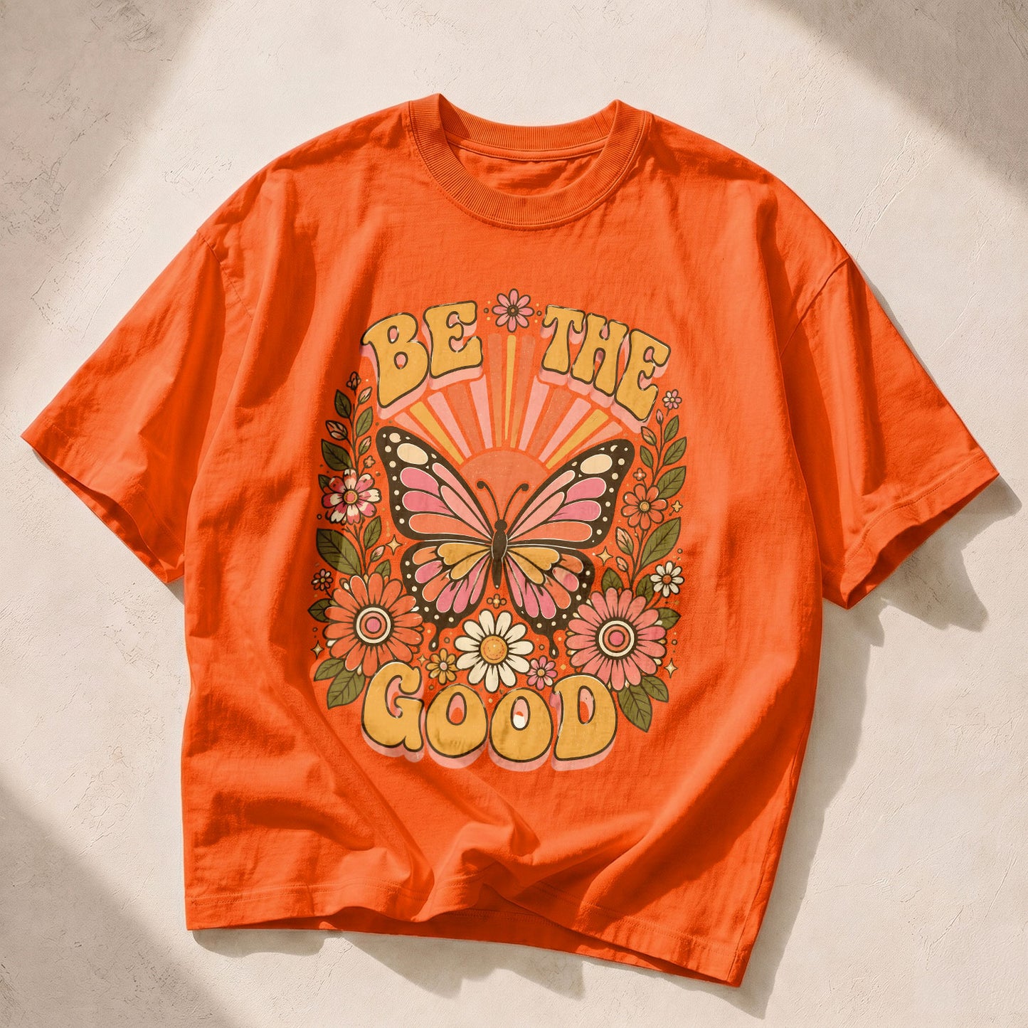 Be The Good Empowerment Women's Groovy Tee