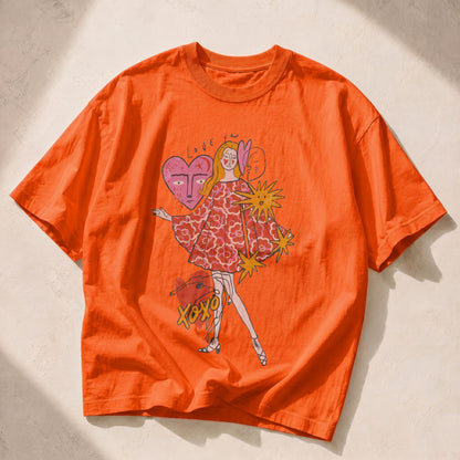 Love Ya XOXO Self-Love Women's Groovy Tee