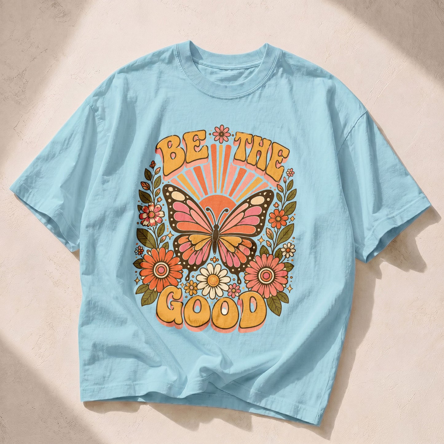 Be The Good Empowerment Women's Groovy Tee
