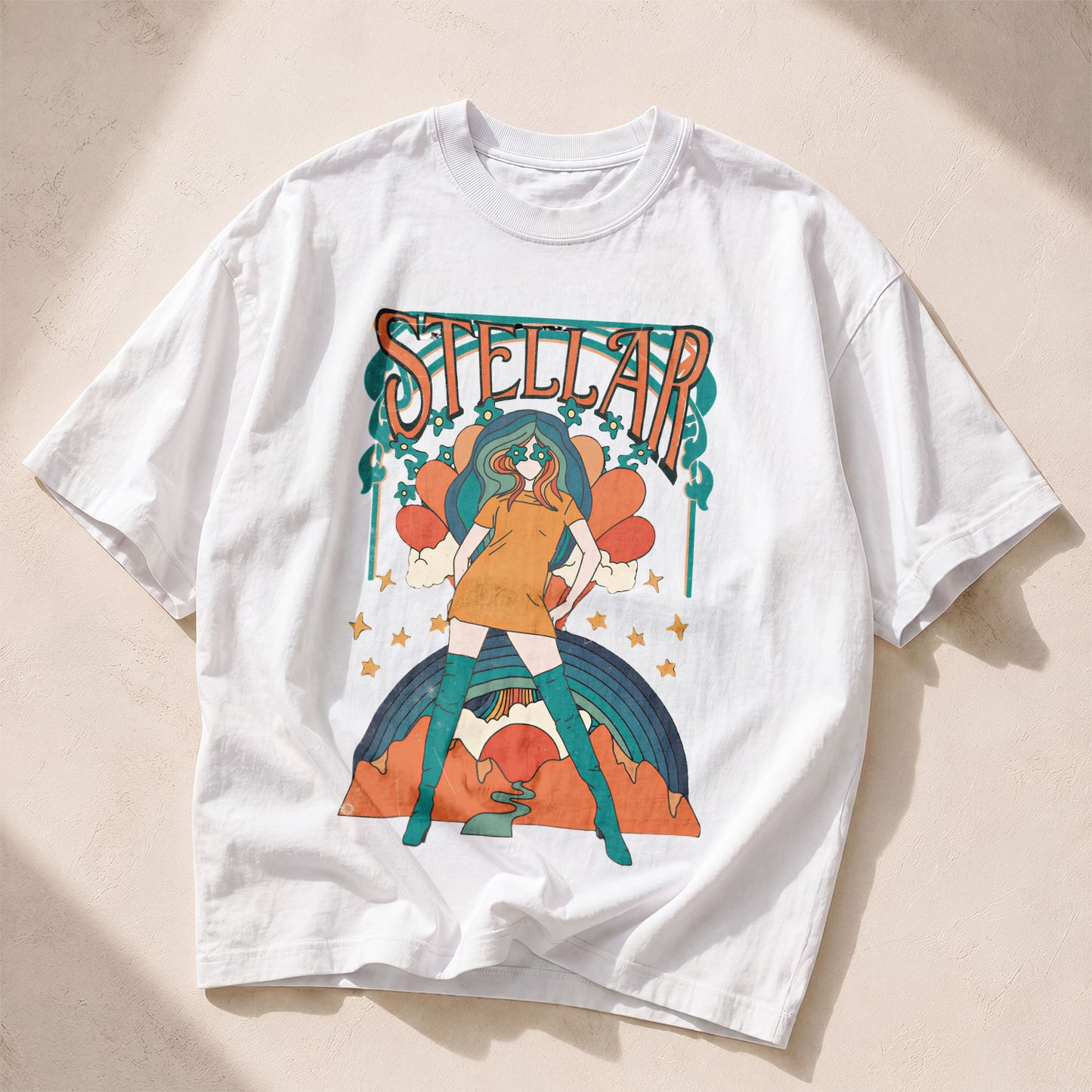 Stellar Goddess Spirit Women's Groovy Tee