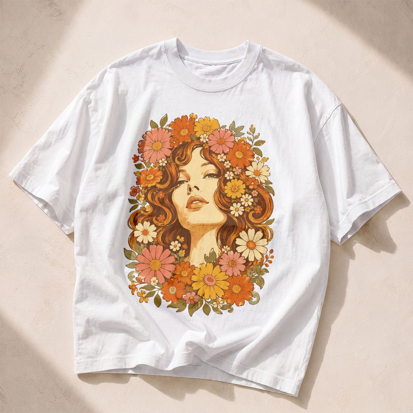Flower Child Wildflowers Women's Groovy Tee