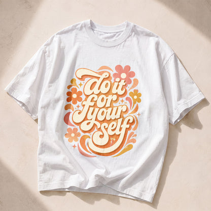Do It For Yourself Self-Love Women's Groovy Tee