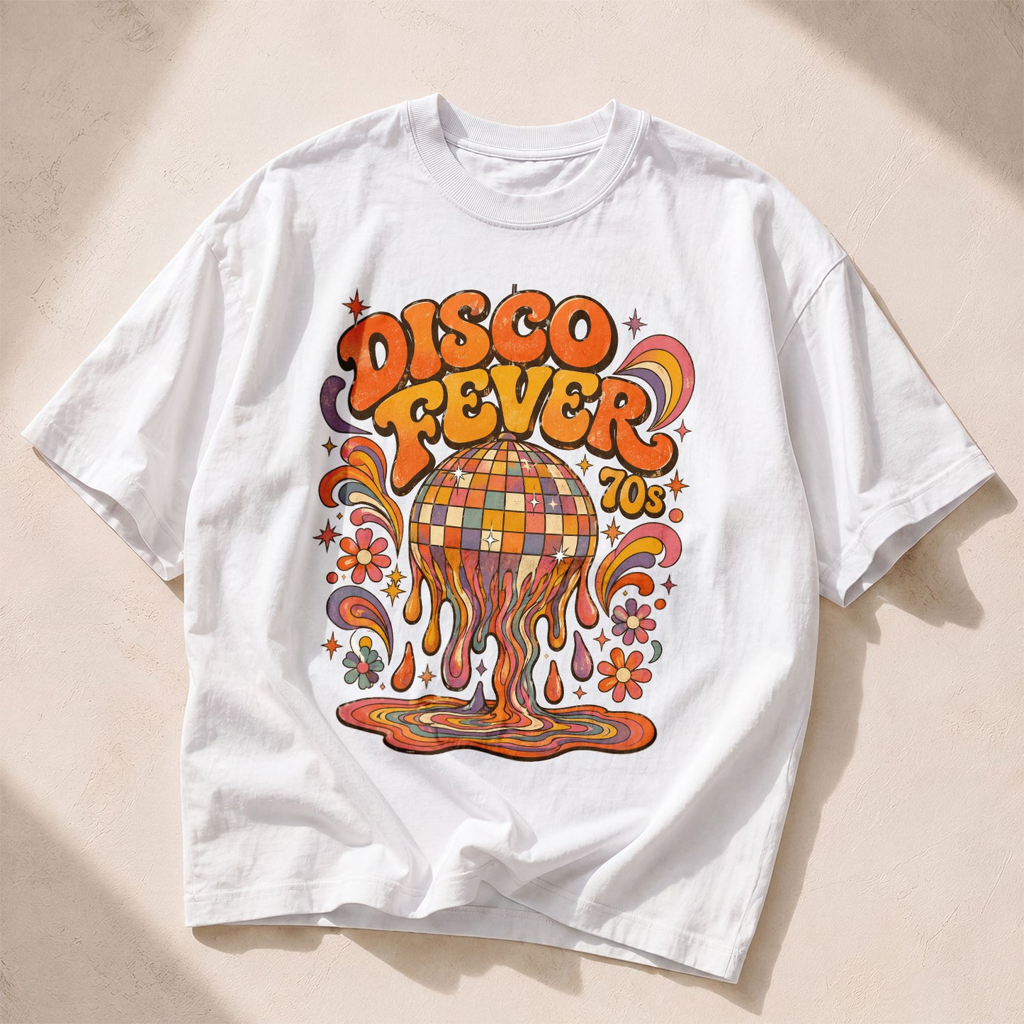 Disco Fever 70s Disco Dance Women's Groovy Tee