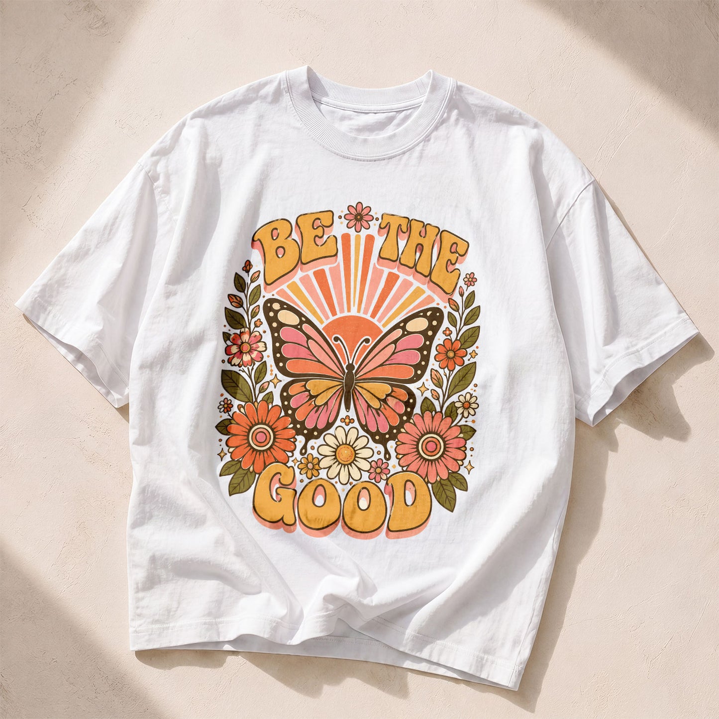 Be The Good Empowerment Women's Groovy Tee