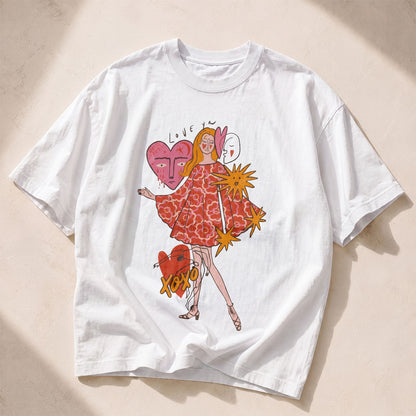 Love Ya XOXO Self-Love Women's Groovy Tee
