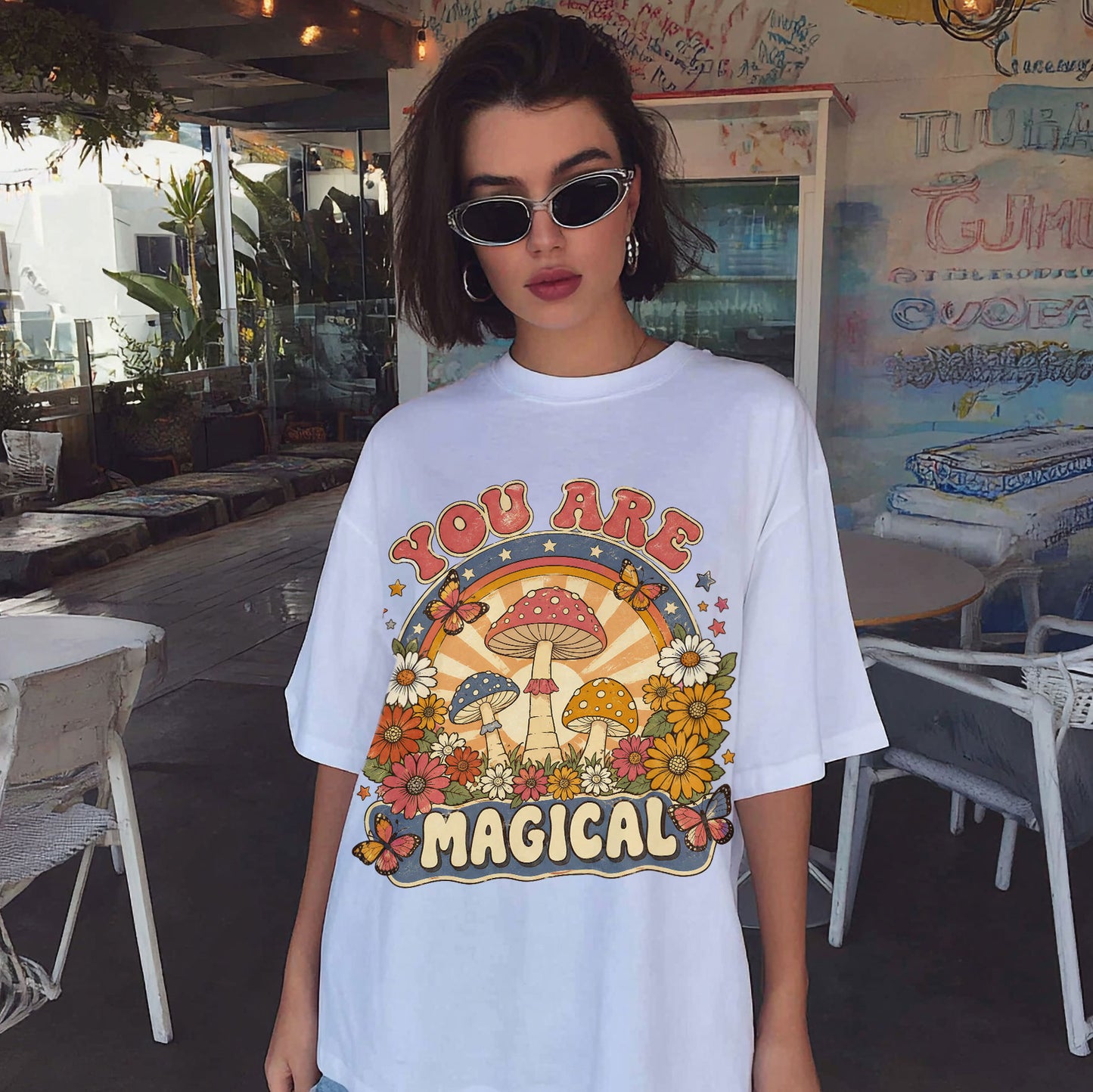 You Are Magical Self-Love Women's Groovy Tee