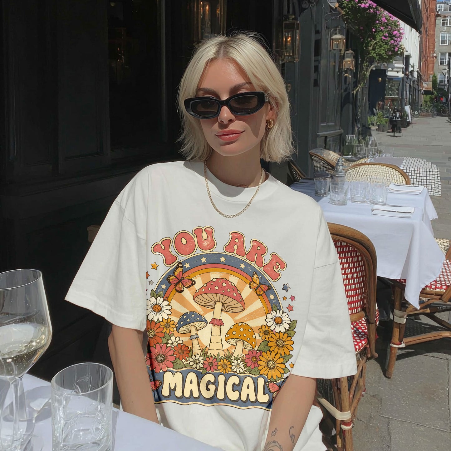 You Are Magical Self-Love Women's Groovy Tee