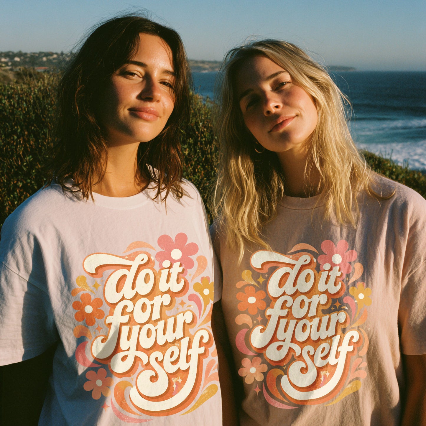 Do It For Yourself Self-Love Women's Groovy Tee