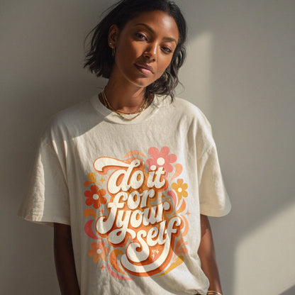 Do It For Yourself Self-Love Women's Groovy Tee