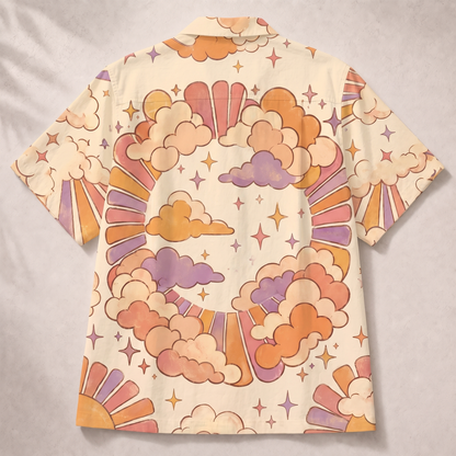 Moon Goddess Sun & Moon Women's 3D Hawaiian Shirt