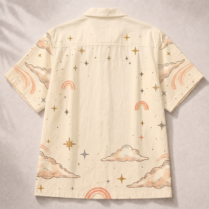 Good Karma Sun & Moon Women's 3D Hawaiian Shirt
