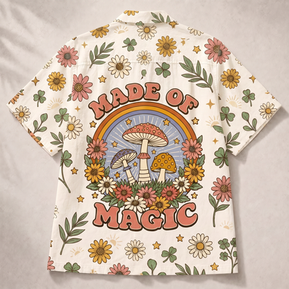 Made Of Magic Goddess Spirit Women's 3D Hawaiian Shirt