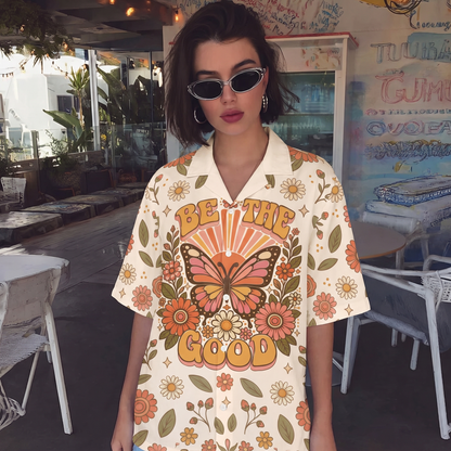 Be The Good Empowerment Women's 3D Hawaiian Shirt