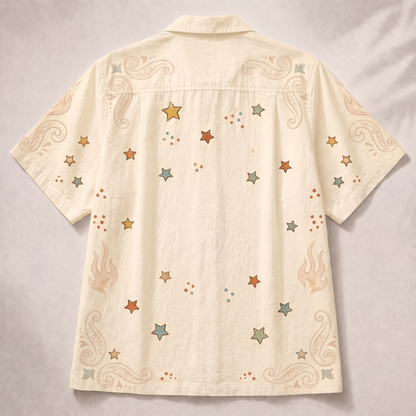 Here Comes The Sun Sun & Moon Women's 3D Hawaiian Shirt