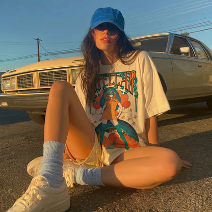 Stellar Goddess Spirit Women's Groovy Tee